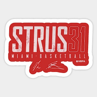 Max Strus Miami Elite Sticker